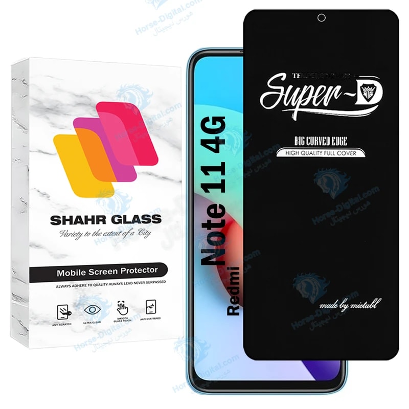 محافظ صفحه نمایش شهر گلس مدل Superdnsh مناسب برای گوشی موبایل شیائومی Redmi Note 11 4G خرید