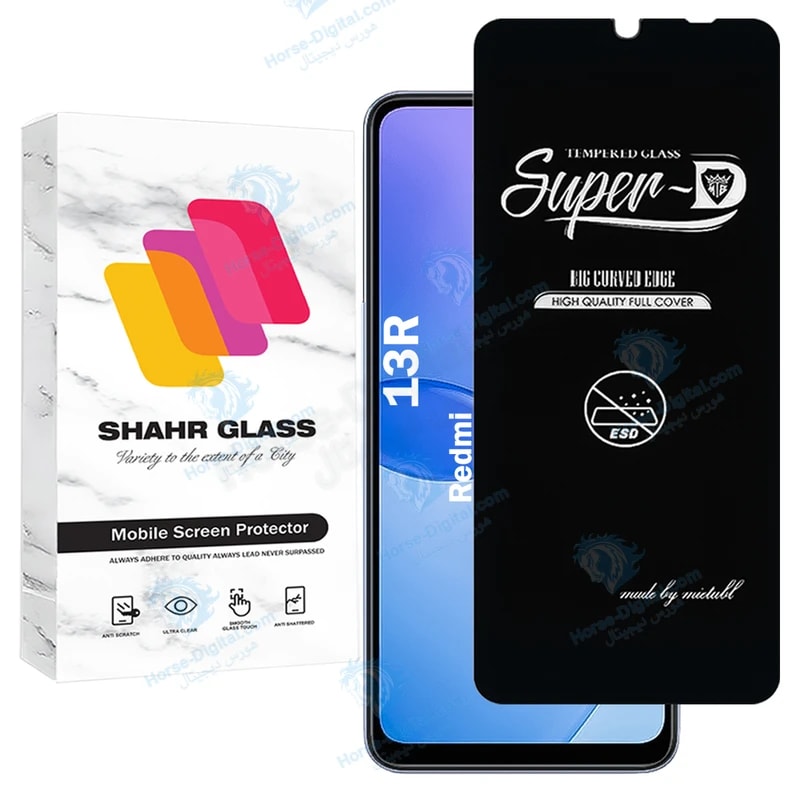 محافظ صفحه نمایش شهر گلس مدل Superdnsh مناسب برای گوشی موبایل شیائومی Redmi Note 13R 5G خرید
