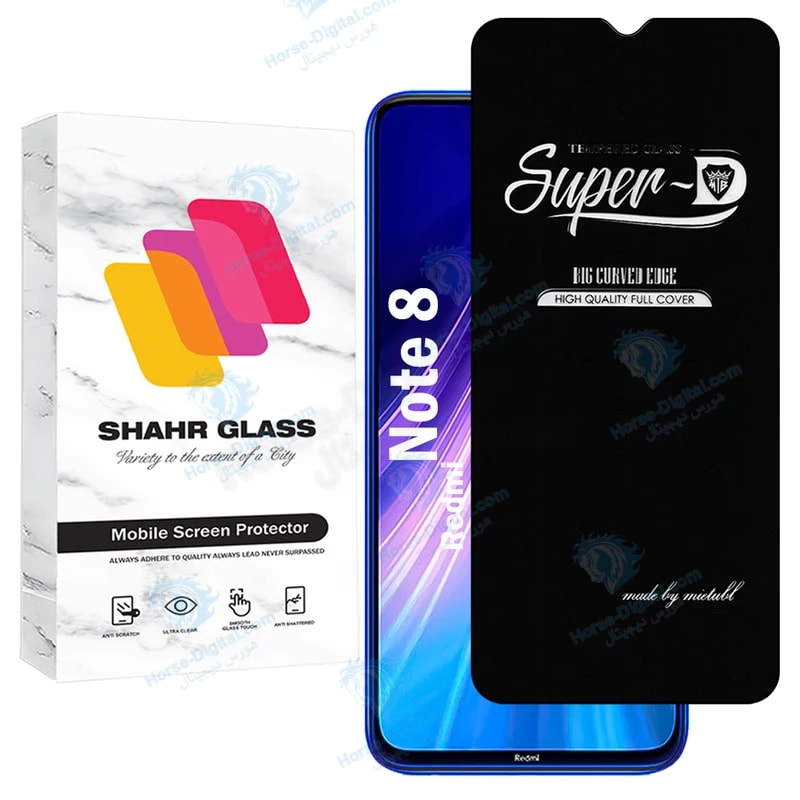محافظ صفحه نمایش شهر گلس مدل Superdnsh مناسب برای گوشی موبایل شیائومی Redmi Note 8 خرید
