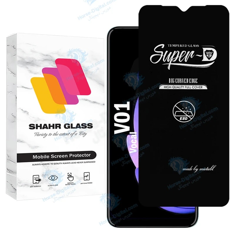 محافظ صفحه نمایش شهر گلس مدل Superdnsh مناسب برای گوشی موبایل وکال V01 خرید