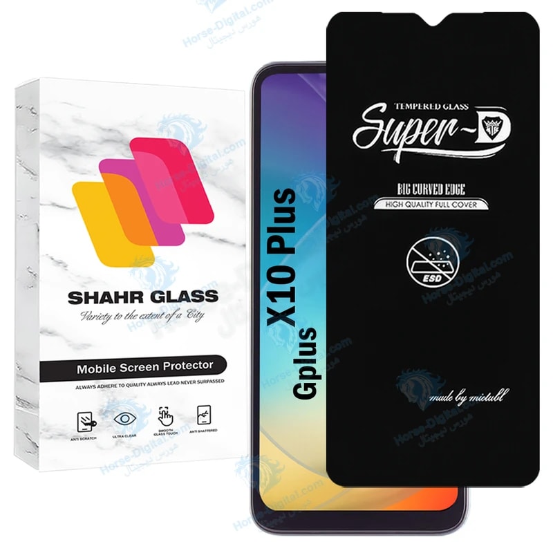 محافظ صفحه نمایش شهر گلس مدل Superdnsh مناسب برای گوشی موبایل جی پلاس X10 Plus خرید