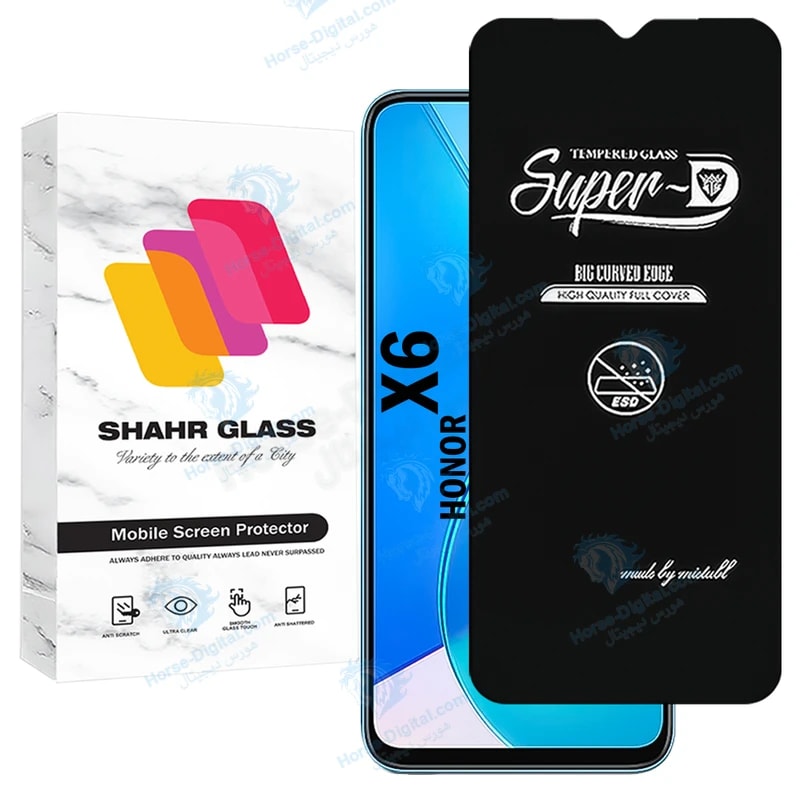 محافظ صفحه نمایش شهر گلس مدل Superdnsh مناسب برای گوشی موبایل آنر X6 خرید