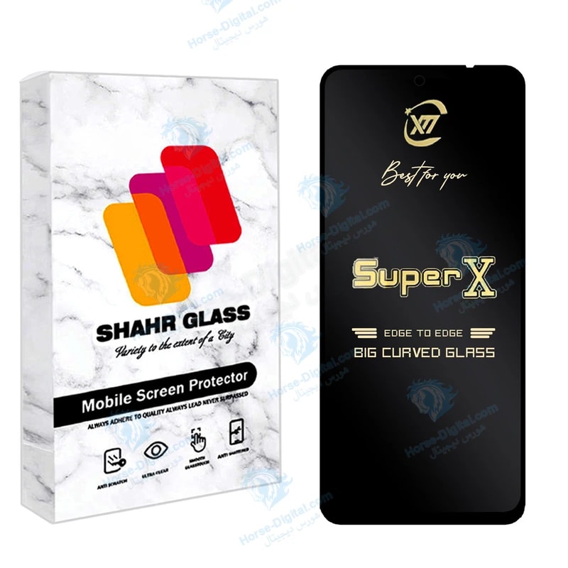 محافظ صفحه نمایش شهر گلس مدل Supers مناسب برای گوشی موبایل شیائومی Poco F5 Pro خرید