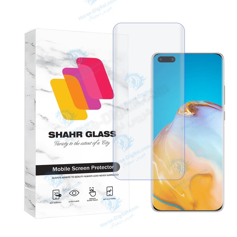 محافظ صفحه نمایش یووی شهر گلس مدل Uvlightsh مناسب برای گوشی موبایل هوآوی P40 Pro خرید
