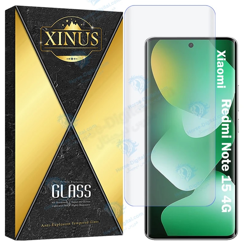 محافظ صفحه نمایش ژینوس مدل UVX20 مناسب برای گوشی موبایل شیائومی Redmi Note 15 4G خرید