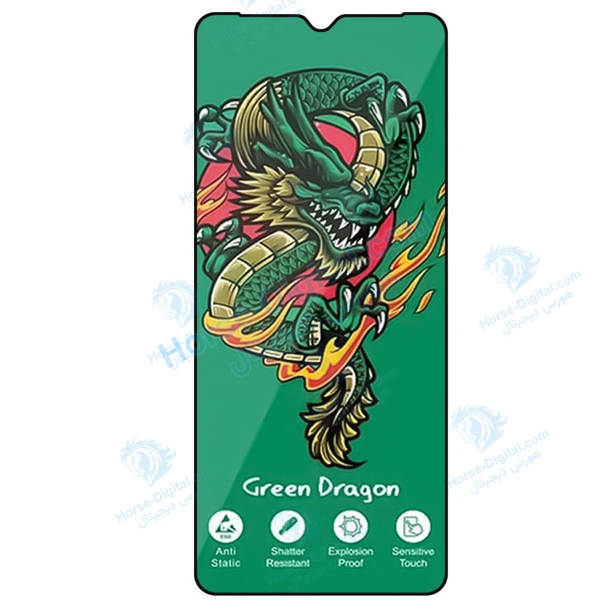 گلس شیائومی ردمی 10A مدل Horo Green Dragon خرید