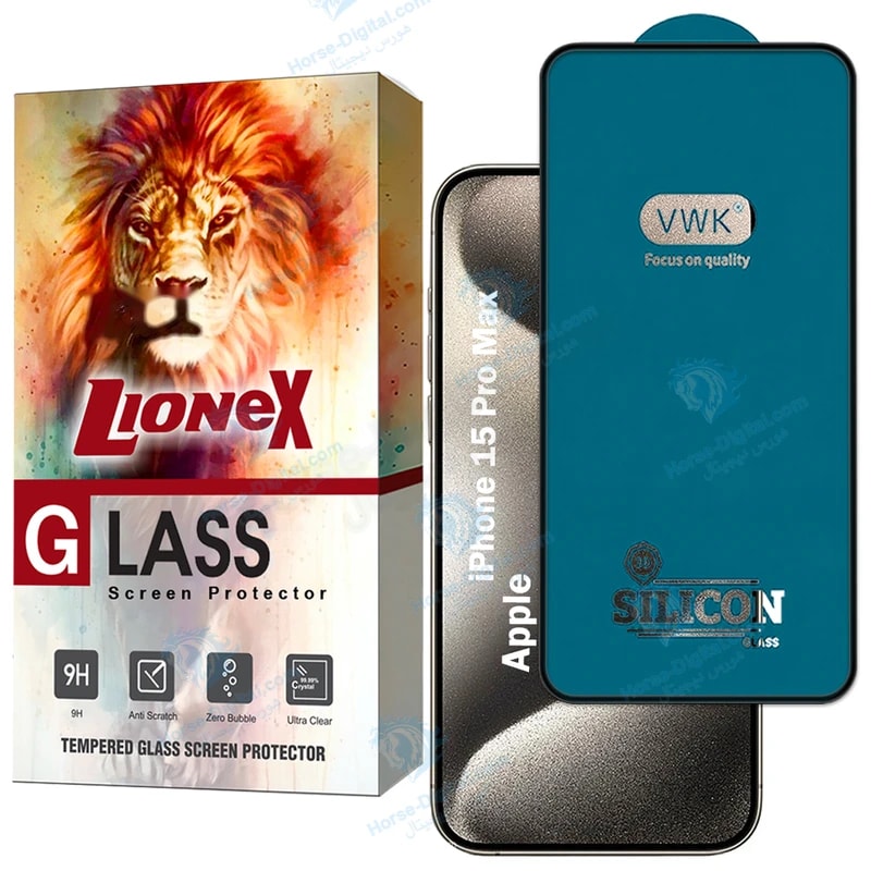 محافظ صفحه نمایش لایونکس مدل Vwkairl مناسب برای گوشی موبایل اپل iPhone 15 Pro Max خرید