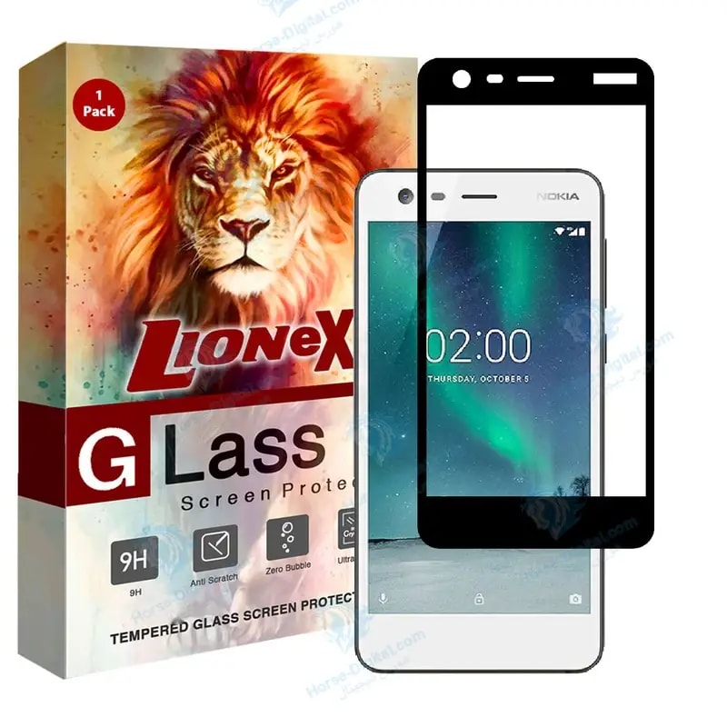 محافظ صفحه نمایش 5D لایونکس مدل Fol-L مناسب برای گوشی موبایل نوکیا 2 خرید