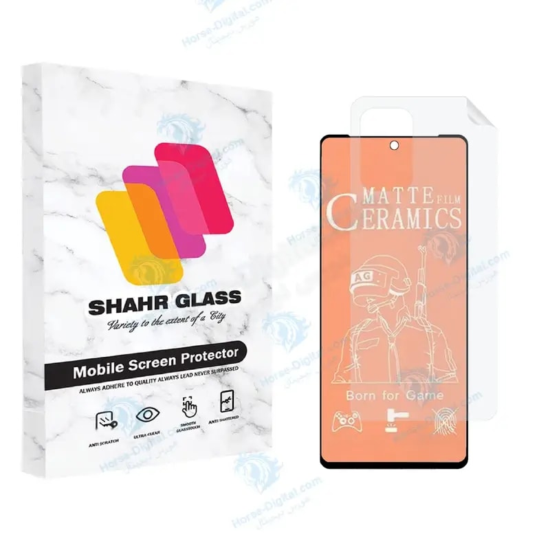 محافظ صفحه نمایش مات شهر گلس مدل 2CMN مناسب برای گوشی موبایل سامسونگ Galaxy A53 به همراه محافظ پشت گوشی خرید