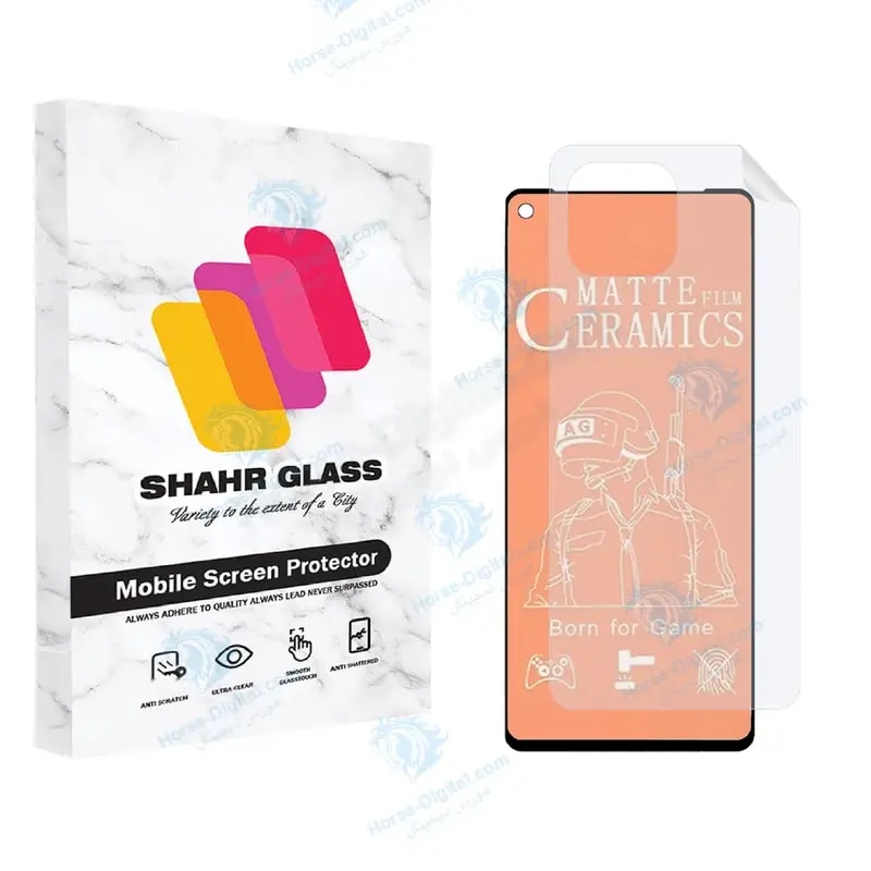 محافظ صفحه نمایش مات شهر گلس مدل 2CMN مناسب برای گوشی موبایل شیائومی Mi 11 Lite 5G به همراه محافظ پشت خرید