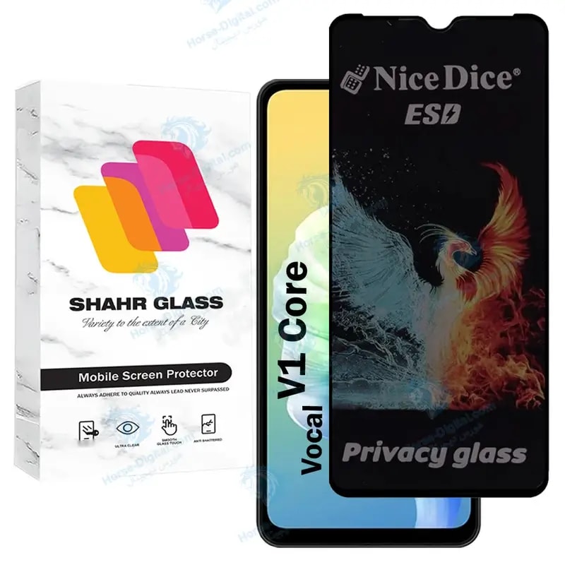 محافظ صفحه نمایش شهر گلس مدل SND7 مناسب برای گوشی موبایل وکال V1 Core خرید