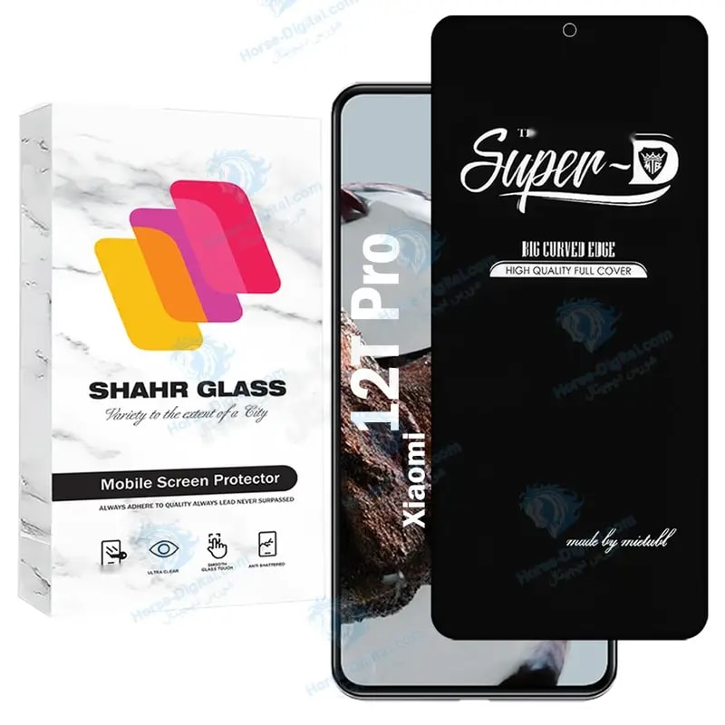 محافظ صفحه نمایش شهر گلس مدل Superdnsh مناسب برای گوشی موبایل شیائومی 12T Pro خرید