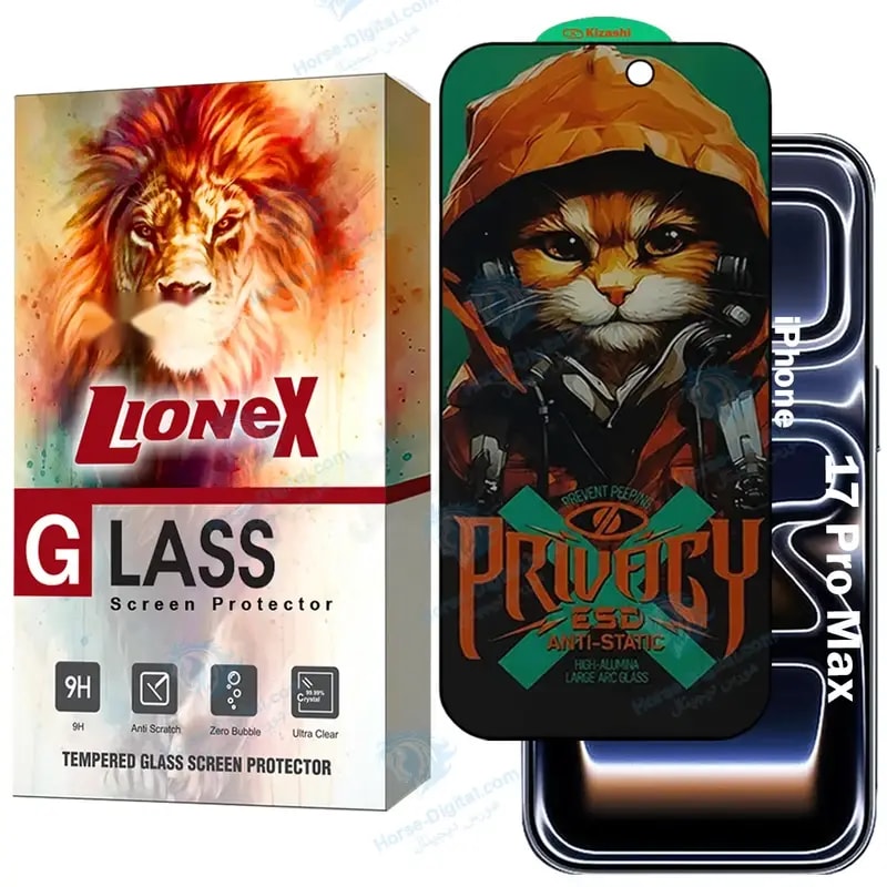 محافظ صفحه نمایش لایونکس مدل Catprvl مناسب برای گوشی موبایل اپل iPhone 17 Pro Max خرید