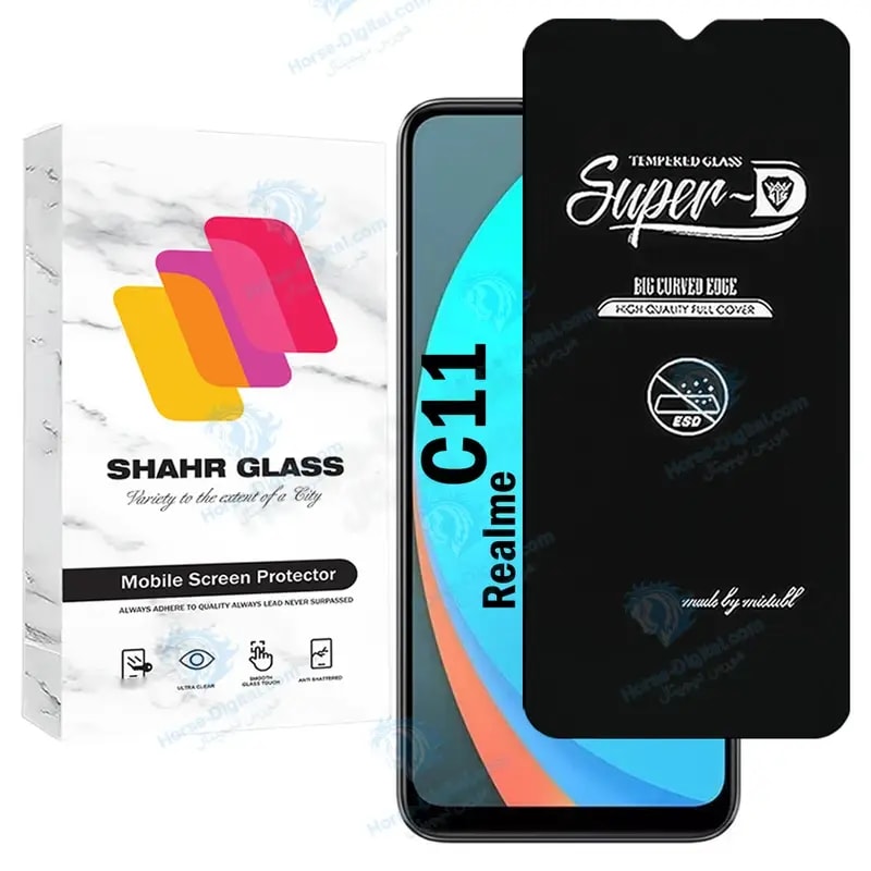 محافظ صفحه نمایش شهر گلس مدل Superdnsh مناسب برای گوشی موبایل ریلمی C11 خرید