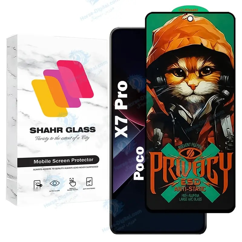 محافظ صفحه نمایش شهر گلس مدل Catprv مناسب برای گوشی موبایل شیائومی Poco X7 Pro خرید