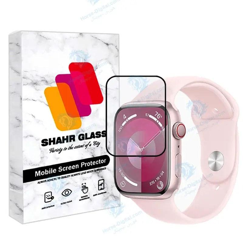 محافظ صفحه نمایش نانو شهر گلس مدل Pmmawsh مناسب برای اپل واچ Series 9 Aluminum 45 Mm خرید