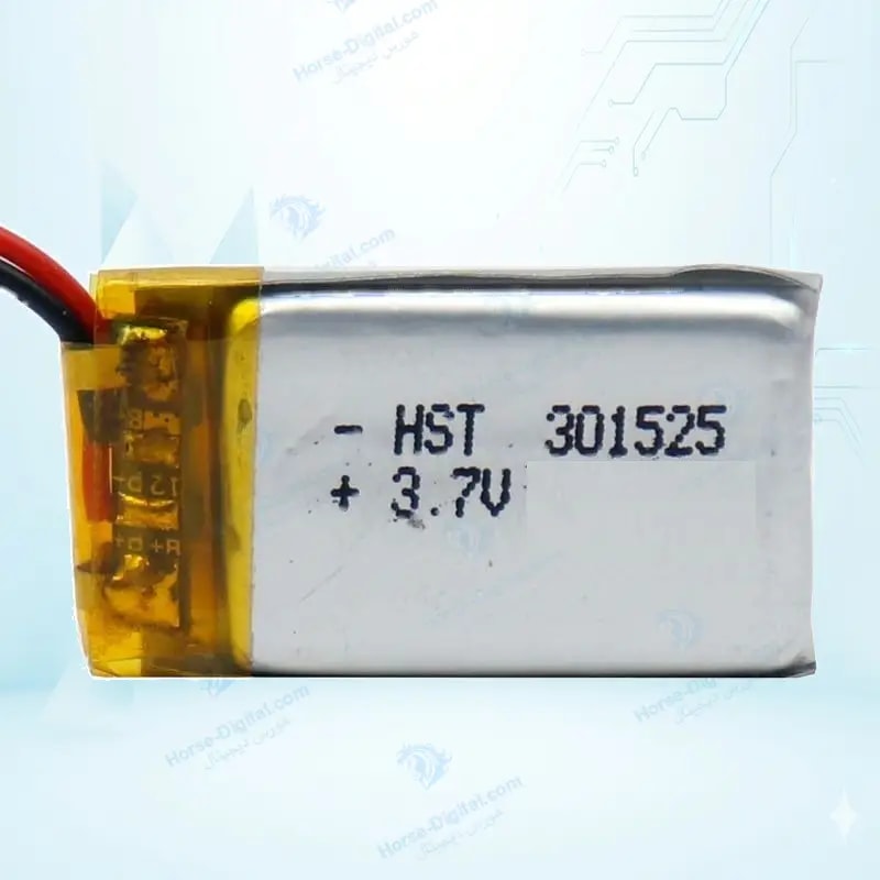 باتری لیتیوم پلیمر با ظرفیت 180mAh سایز 301525 خرید