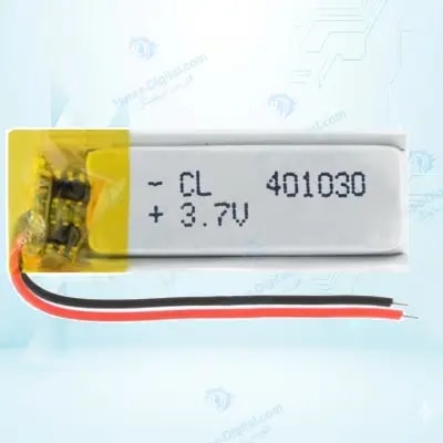 باتری لیتیوم پلیمر با ظرفیت 150mAh سایز 401030 خرید