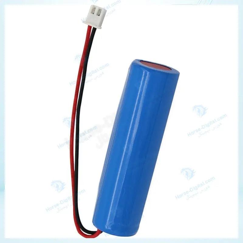 باتری لیتیوم یون قلمی سیم دار با ظرفیت 1750mAh سایز 18650 خرید