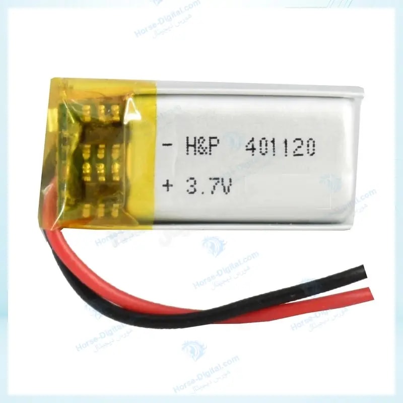 باتری لیتیوم پلیمر با ظرفیت 250mAh سایز 401120 خرید