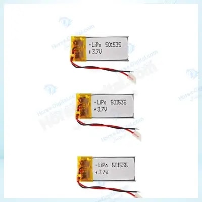 باتری لیتیوم پلیمر با ظرفیت 250mAh سایز 501535 خرید