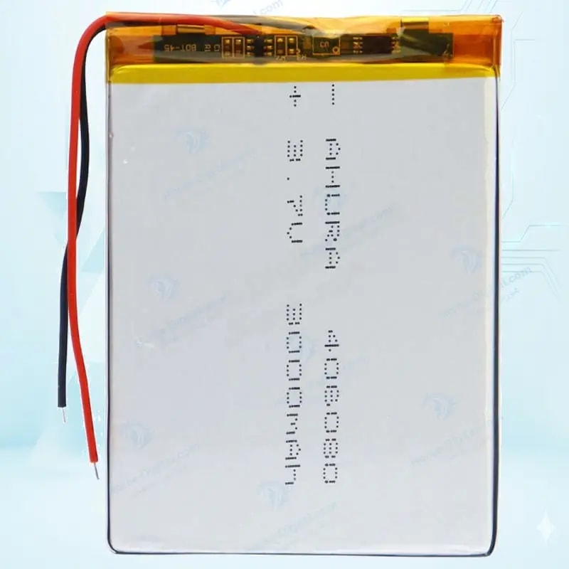 باتری لیتیوم پلیمر ظرفیت 3000mAh سایز 406080 خرید