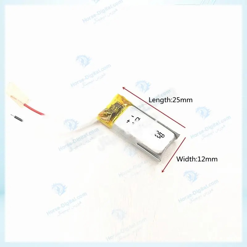 باتری لیتیوم پلیمر با ظرفیت 110mAh خرید