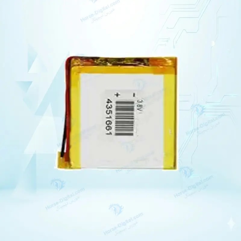 باتری لیتیوم پلیمر با ظرفیت 2800mAh سایز 435166 خرید