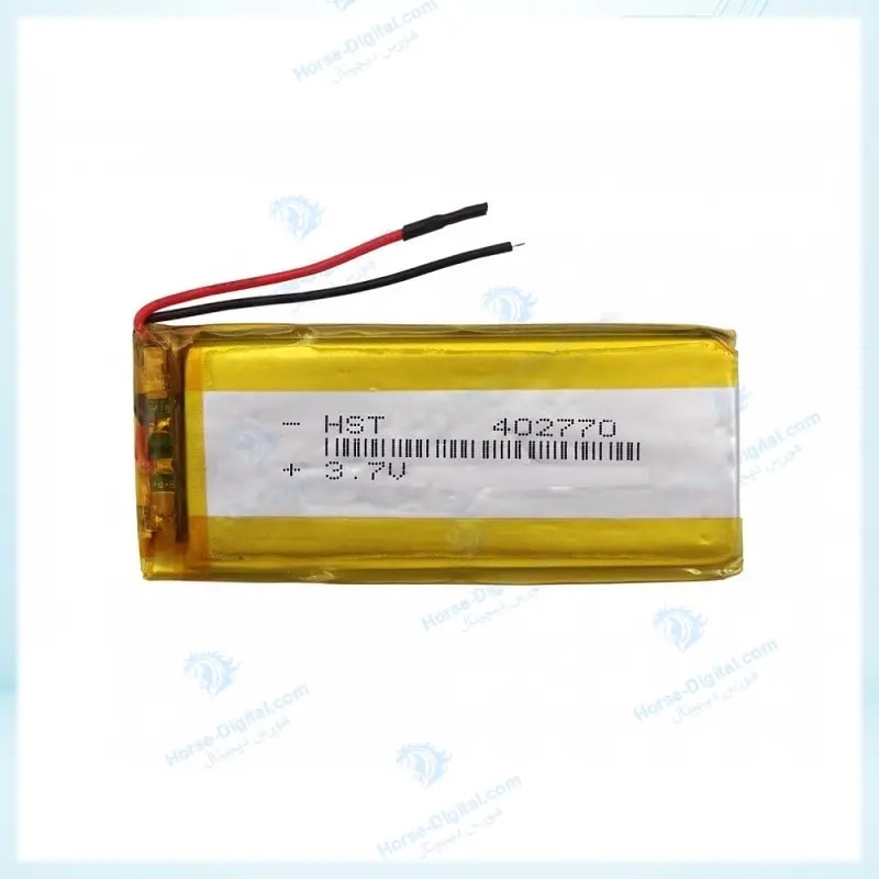 باتری لیتیوم پلیمر با ظرفیت 850mAh سایز 402770 خرید