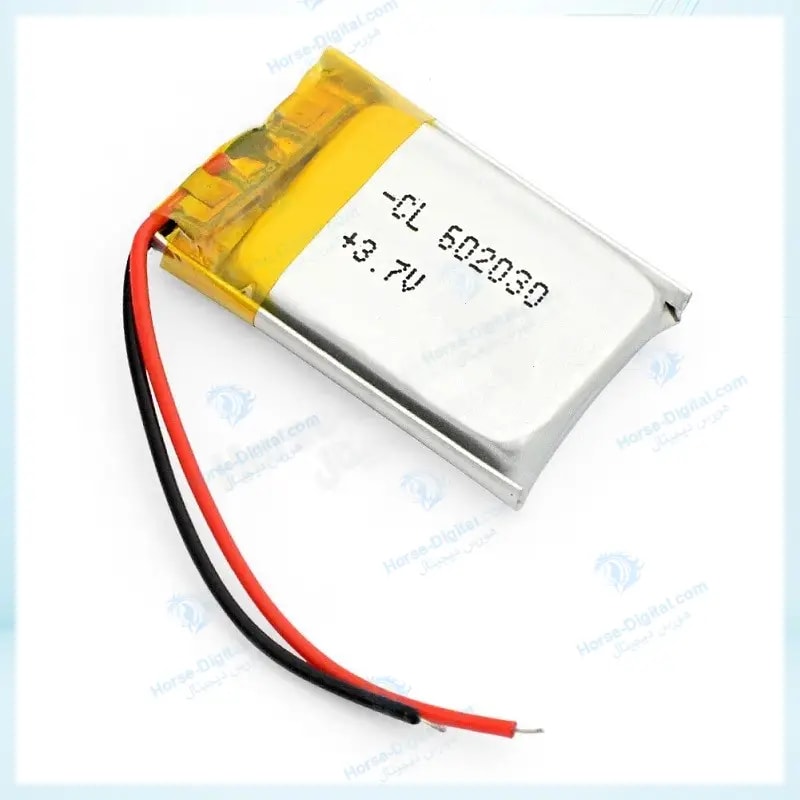 باتری لیتیوم پلیمر با ظرفیت 500mAh خرید