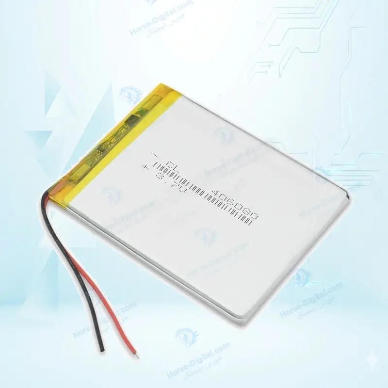 باتری لیتیوم پلیمر ظرفیت 3200mAh سایز 406080 خرید