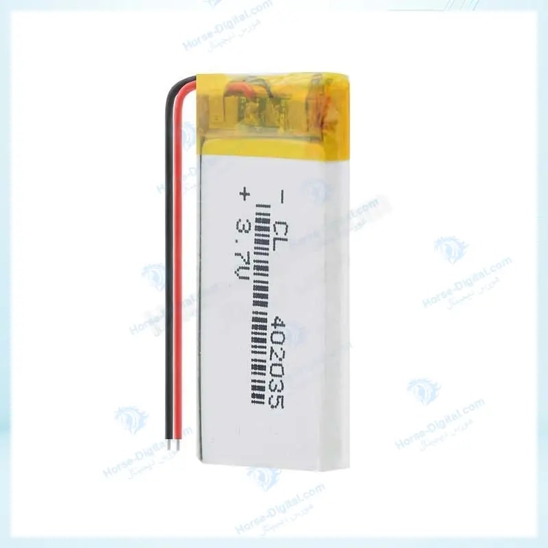 باتری لیتیوم پلیمر با ظرفیت 350mAh خرید