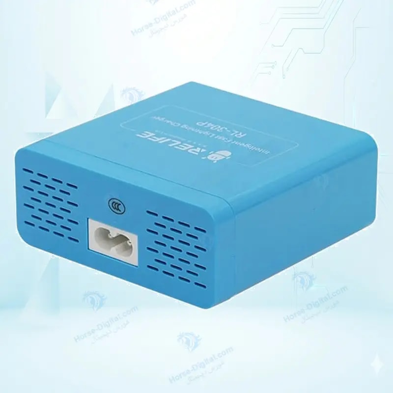 شارژر رومیزی 6 پورت و آمپرسنج فست ریلایف مدل Relife Rl-304P خرید