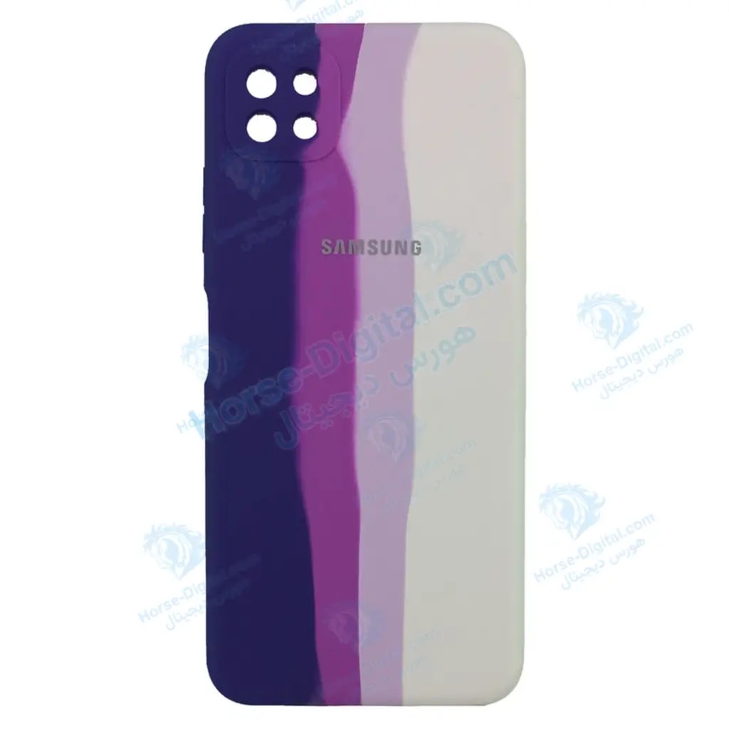 قاب سیلیکونی Samsung Galaxy A22 5G مدل رنگین کمانی خرید