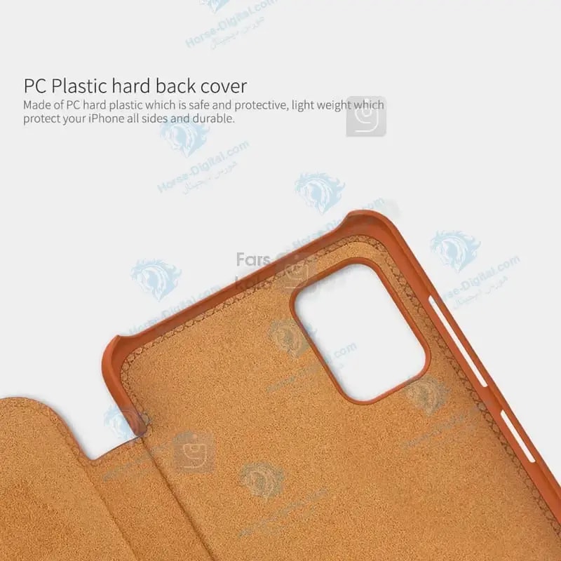کیف محافظ چرمی نیلکین سامسونگ Nillkin Qin Case For Samsung Galaxy A31 خرید
