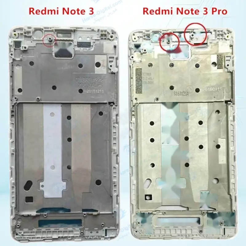 فریم ال سی دی شیائومی Xiaomi Redmi Note 3 / Note 3 Pro Middle Housing Frame خرید
