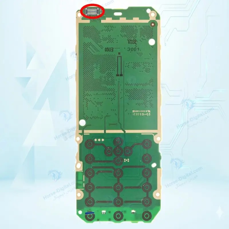 کانکتور ال سی دی نوکیا Nokia 206 خرید