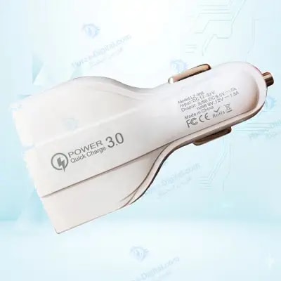 شارژر فندکی 3 پورت Quick Charge 3.0 مدل Lz-368 خرید