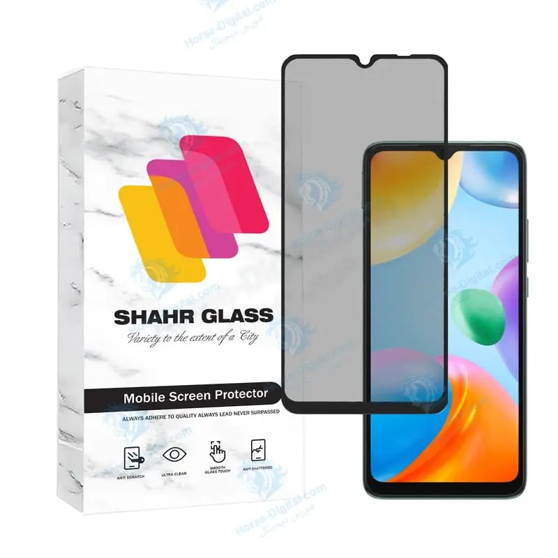 محافظ صفحه نمایش سرامیکی حریم شخصی شهر گلس مدل Cerprivs مناسب برای گوشی موبایل شیائومی Redmi 10C / Redmi 10 India / Redmi 10 Power / Redmi 12C / Poco C55 / Redmi A3 خرید