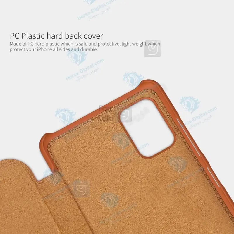 کیف محافظ چرمی نیلکین سامسونگ Nillkin Qin Case For Samsung Galaxy A51 5G خرید