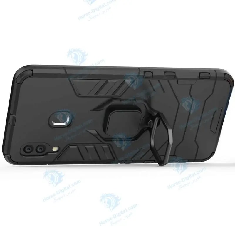 قاب محافظ انگشتی سامسونگ Ring Holder Iron Man Armor Case Samsung Galaxy A20 خرید