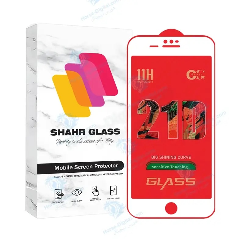 محافظ صفحه نمایش شهر گلس مدل Fullsh مناسب برای گوشی موبایل اپل iPhone 8 / iPhone 7 / iPhone Se 2020 / iPhone Se 2022 خرید