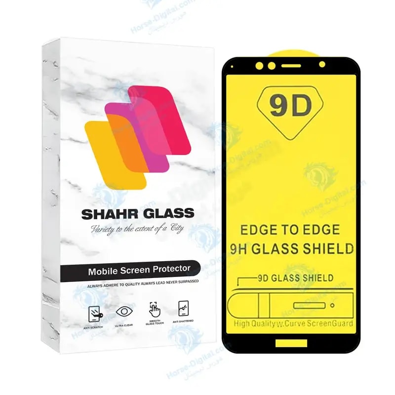 محافظ صفحه نمایش شهر گلس مدل Fullsh مناسب برای گوشی موبایل هوآوی Y6 Prime 2018 / Y6 2018 / آنر 7A خرید