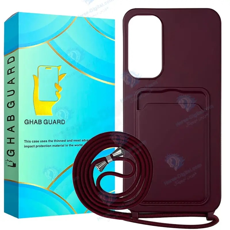 کاور قاب گارد مدل Dslj مناسب برای گوشی موبایل سامسونگ Galaxy A05s به همراه بند خرید