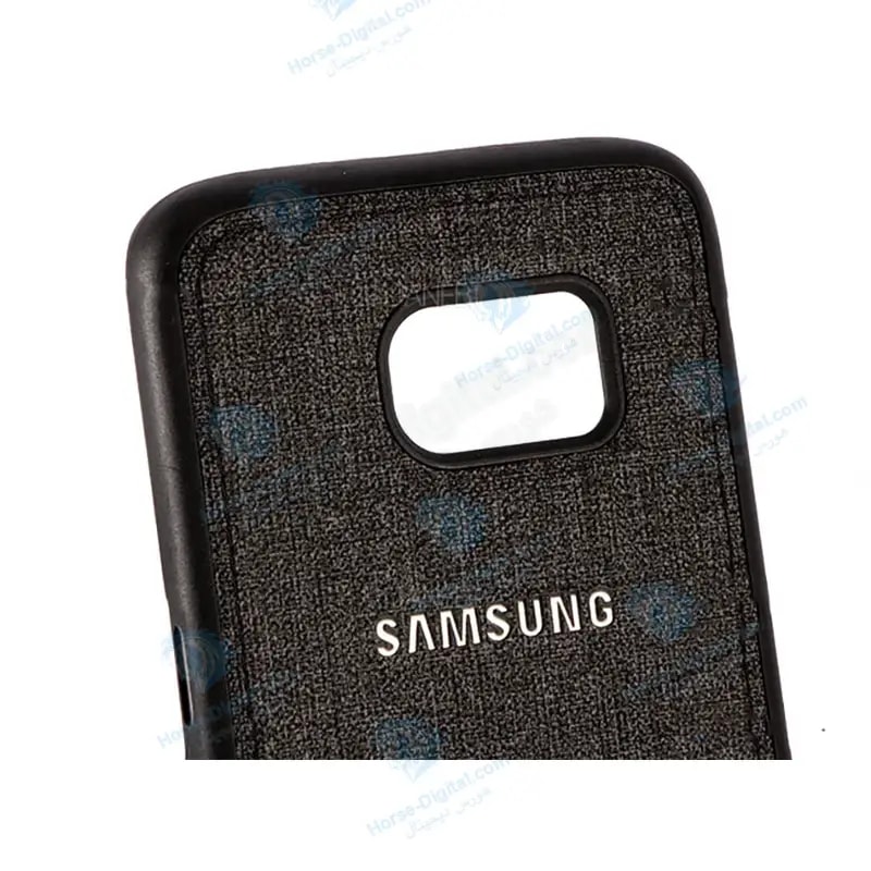 قاب محافظ طرح پارچه ای Protective Cover Samsung Galaxy S7 Edge خرید