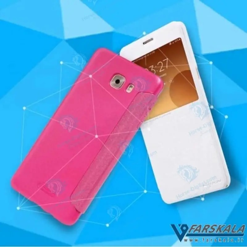 کیف محافظ Nillkin Sparkle برای Samsung Galaxy C9 Pro خرید