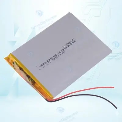 باتری لیتیوم پلیمر با ظرفیت 5000mAh سایز 3590105 خرید
