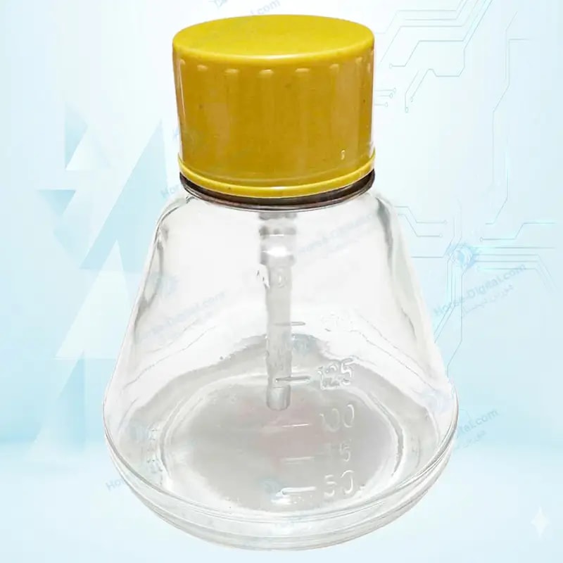 بطری تینر شیشه ای فشاری مدرج 180 میلی لیتر مدل Te-18 خرید