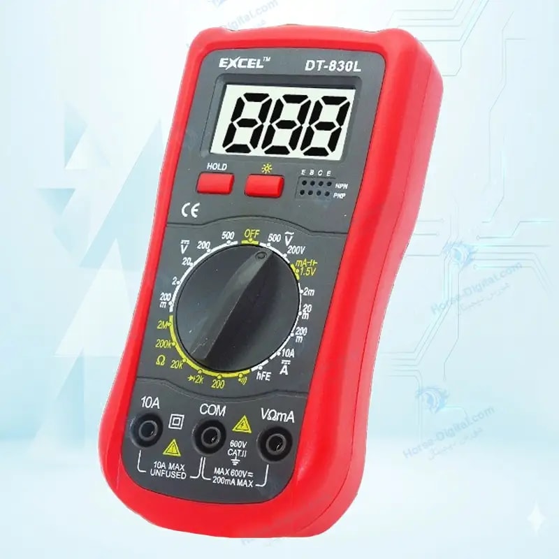 مولتی متر دیجیتال اکسل مدل Excel Dt-830L خرید
