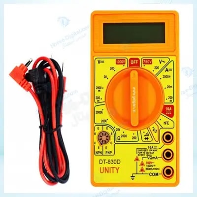 مولتی متر دیجیتال Unity مدل Dt-830D خرید